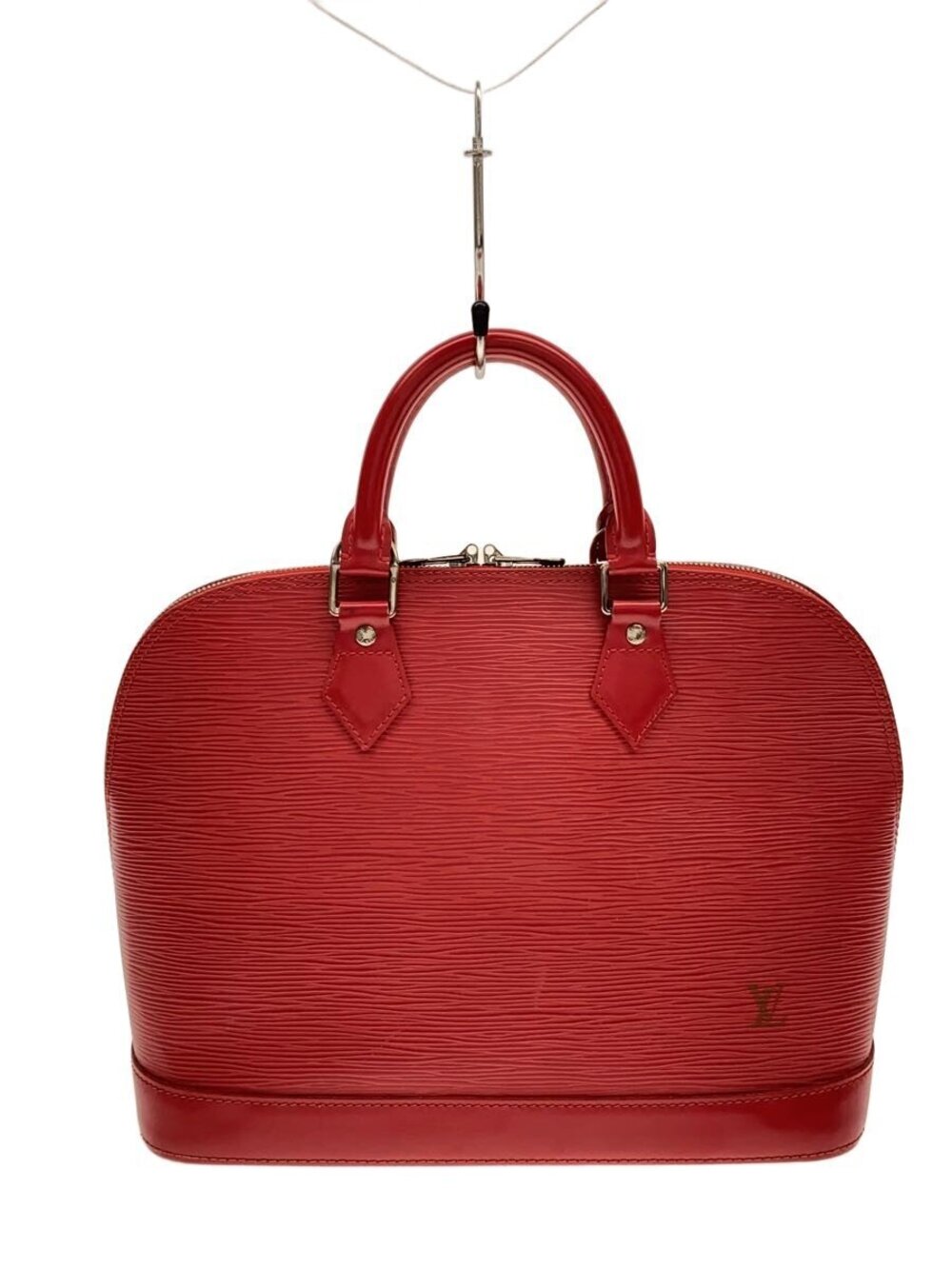 Louis Vuitton Alma Epi Leather White Brown